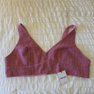 Showpo Pink Adelaide Crop Top NWT